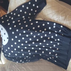Maternity XL polka dot sweater